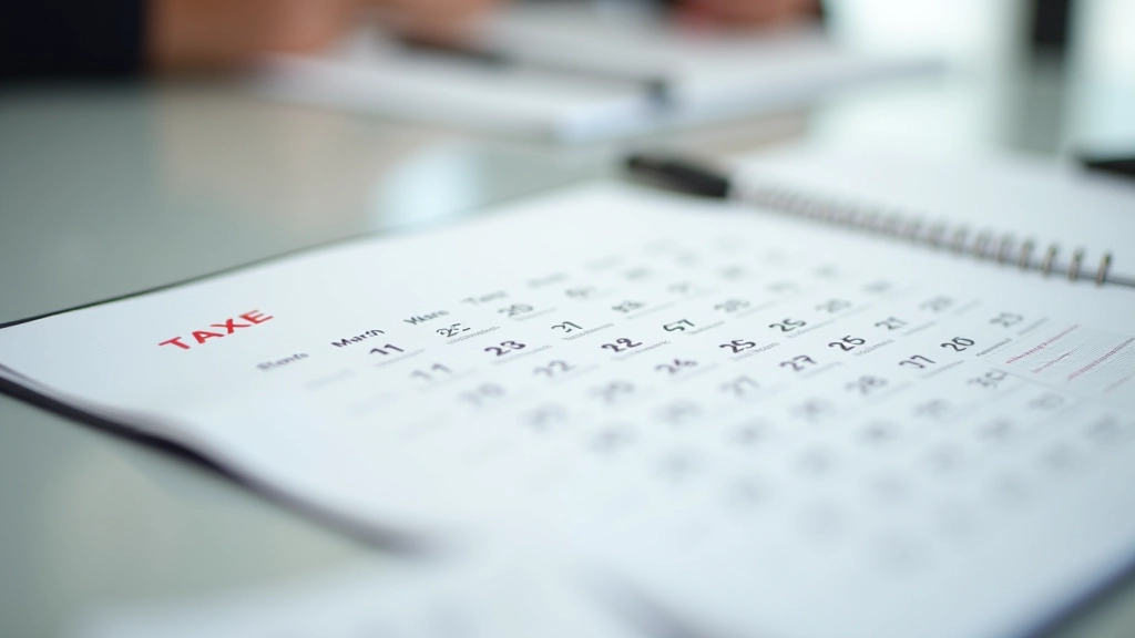 Calendar showing quarterly payment dates for March, June, September and December